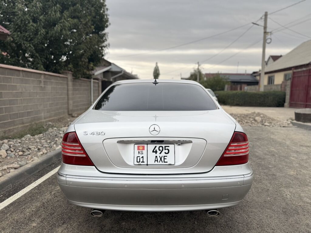 Mercedes-Benz S-Class: 2003 г., 4.3 л, Автомат, Бензин, Седан: фото 2