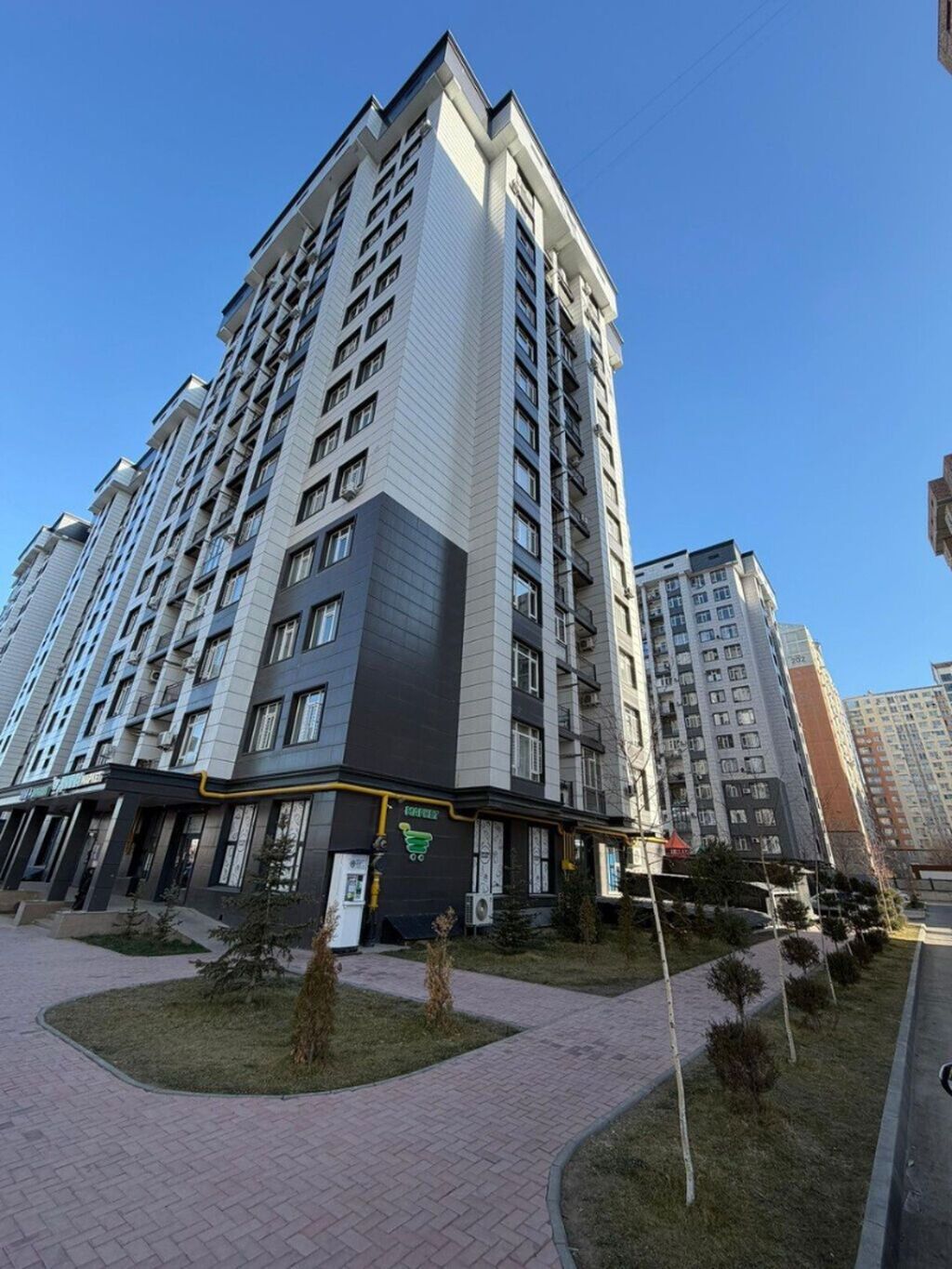 1 комната, 43 м², Элитка, 12 этаж, ПСО (под самоотделку) — фото 1