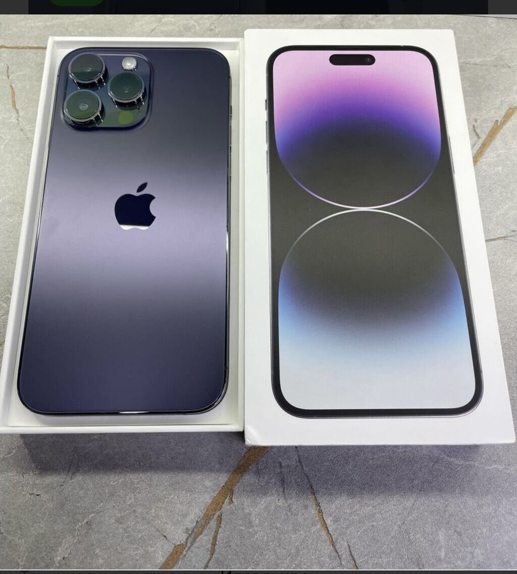 IPhone 14 Pro Max,Б/у,128 ГБ,Deep Purple,Кабель,Коробка,: 85000 KGS ▷  Скупка мобильных телефонов | Маевка | 103886286 ᐈ lalafo.kg