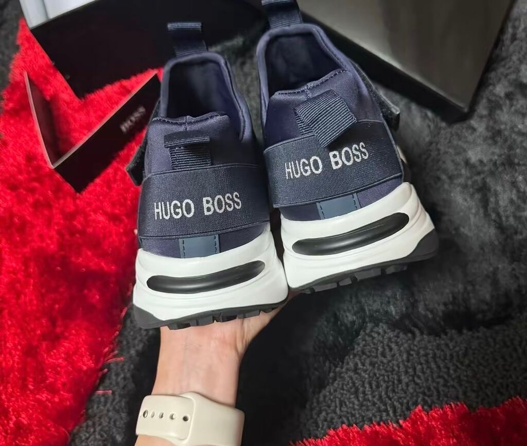 Мужские кроссовки, 39, Hugo Boss, Новый, цвет - Синий, Самовывоз: фото 5