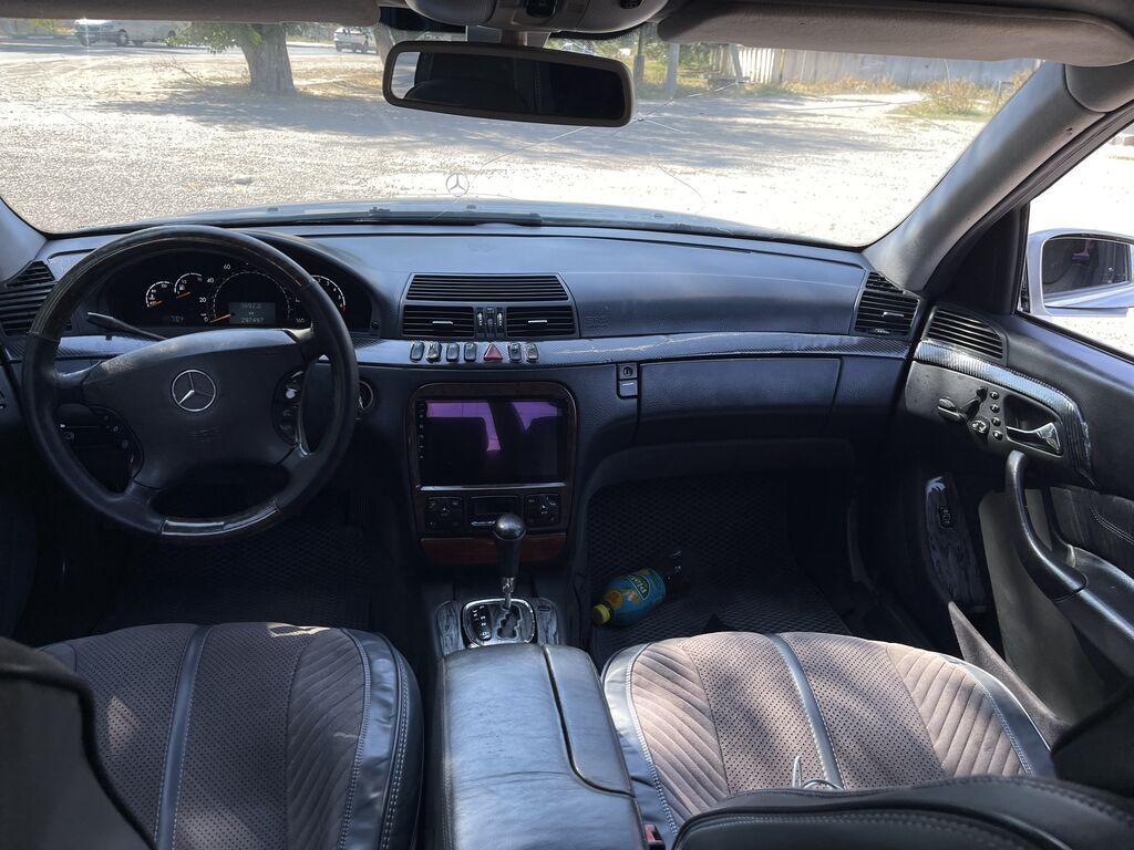 Mercedes-Benz S-Class: 2000 г., 3.2 л, Автомат, Газ, Седан: фото 8