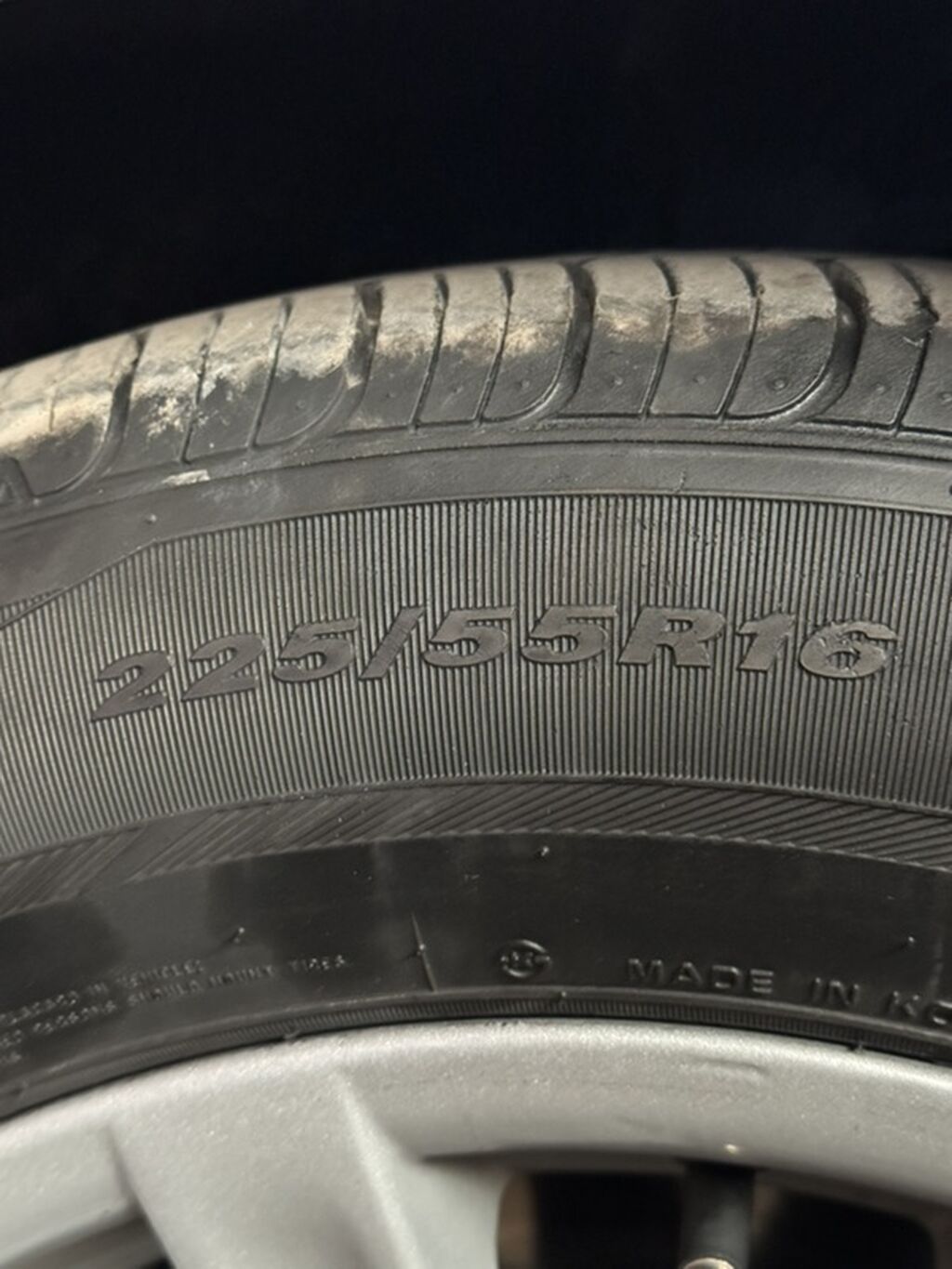 Колеса в сборе 225 / 55 / R 16, Лето, Б/у, Комплект, Легковые, Литые, отверстий - 5: фото 2
