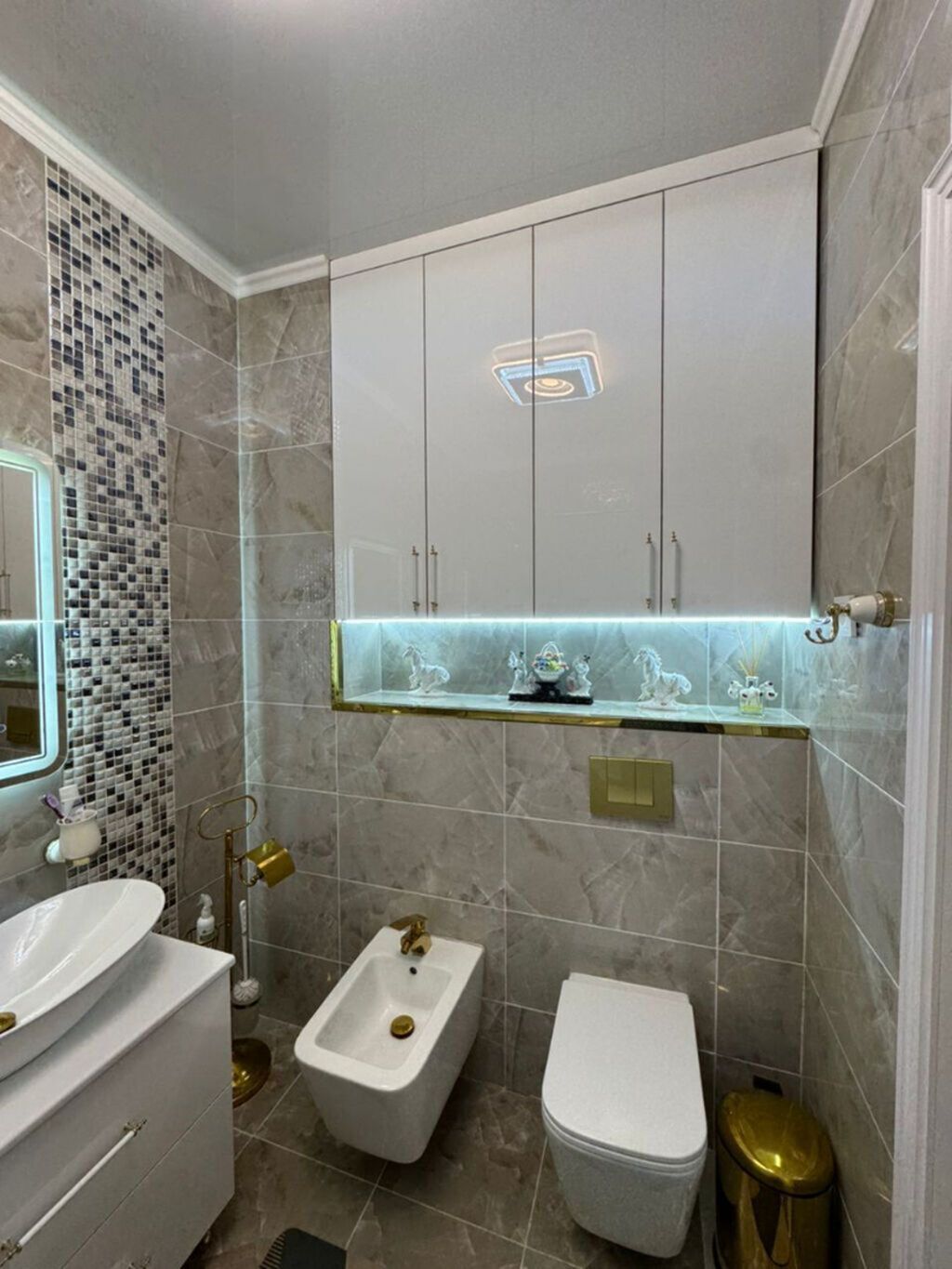 4 комнаты, 173 м², Асанбай мкр Элитка, 12 этаж, Дизайнерский ремонт: фото 3