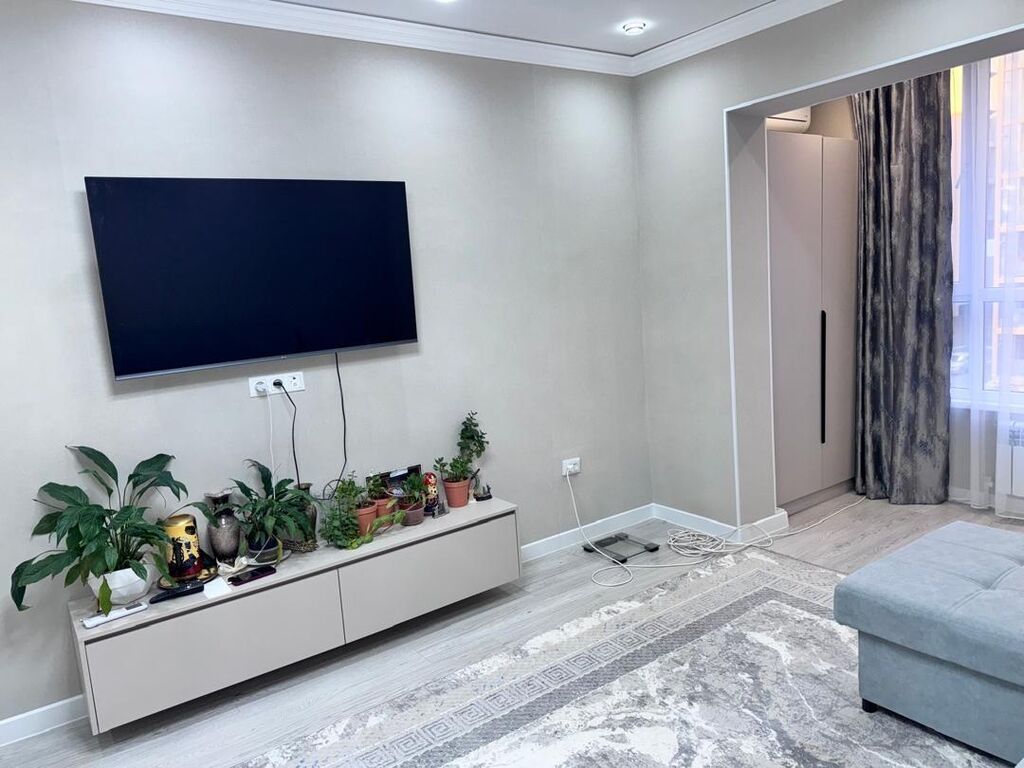 1 комната, 44 м², Кок-Жар мкр Индивидуалка, 3 этаж, Евроремонт: фото 6