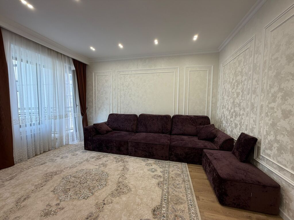 2 комнаты, 75 м², Асанбай мкр Элитка, 10 этаж, Евроремонт: фото 3