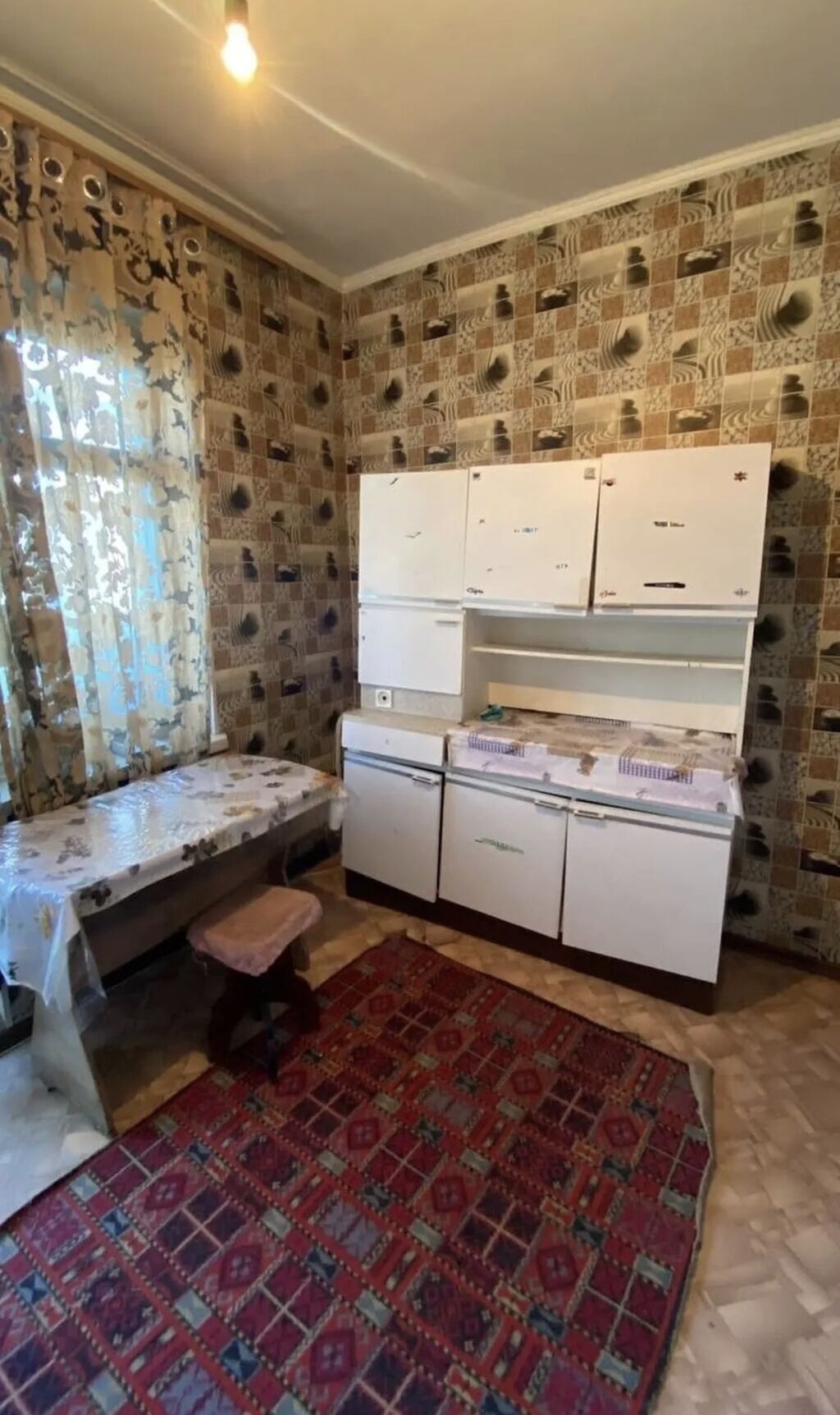 1 комната, 35 м², ул. Боконбаева / Гоголя 106 серия, 9 этаж, Старый ремонт: фото 6