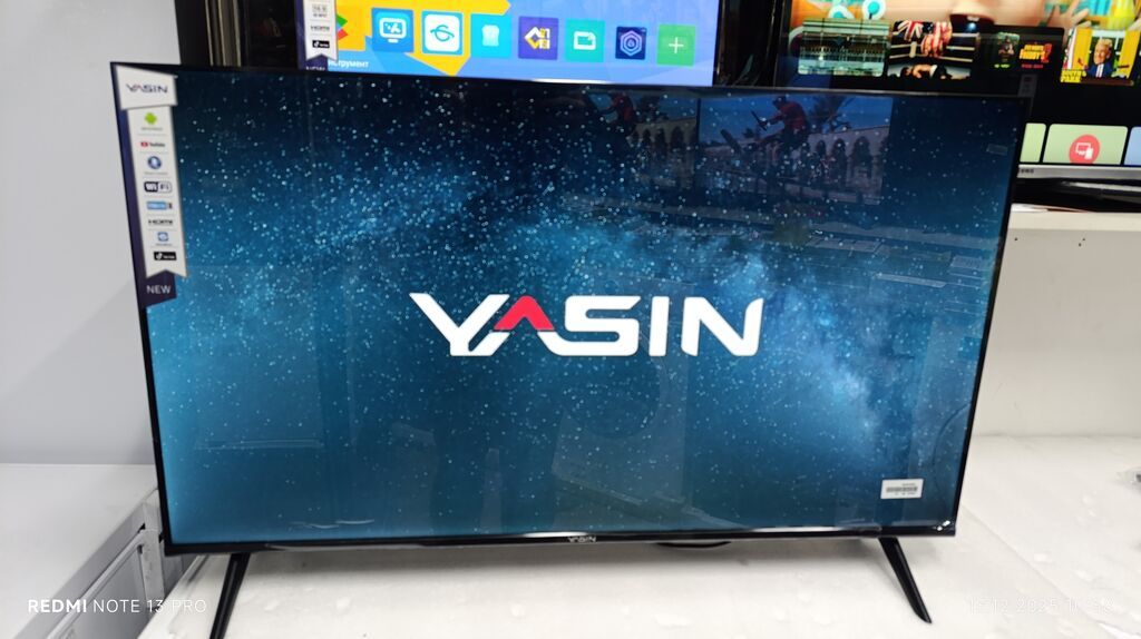 Срочная акция телевизор Yasin 40 cmart интернет Экран защитный слой: фото 6