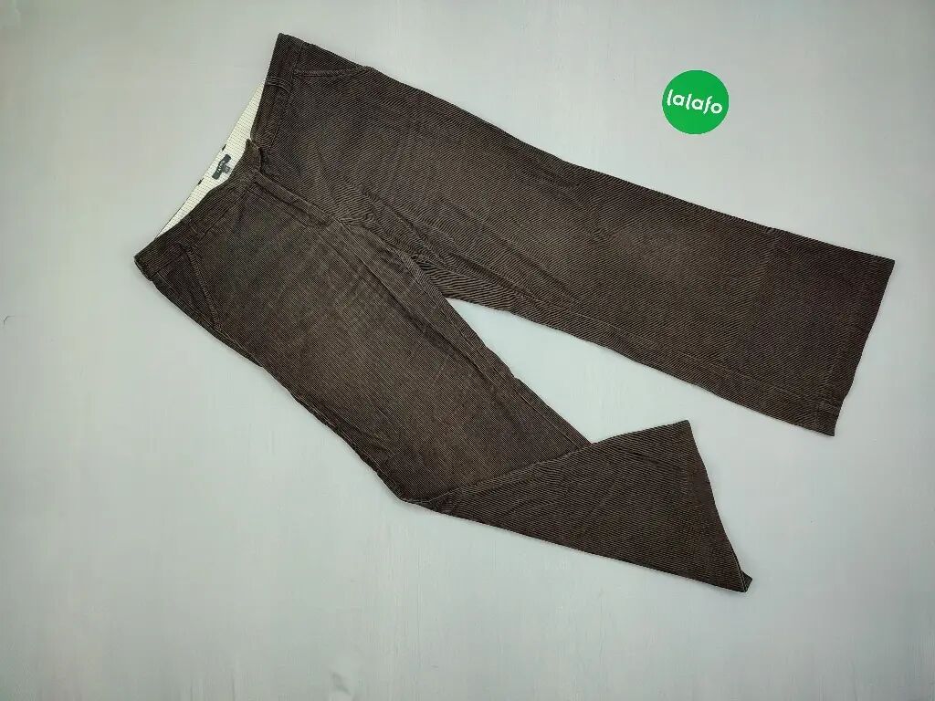 Spodnie: Spodnie, S (EU 36), stan - Dobry, wzór - Jednolity kolor, kolor - Brązowy — 1