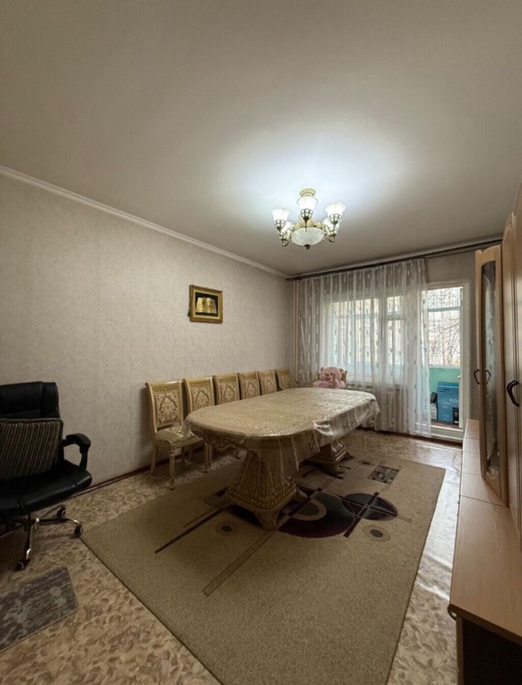 3 комнаты, 62 м², 105 серия, 2 этаж, Евроремонт