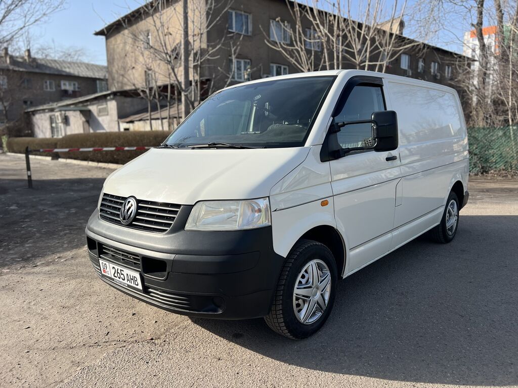Volkswagen Transporter: 2007 г., 1.9 л, Механика, Дизель, Фургон: фото 2