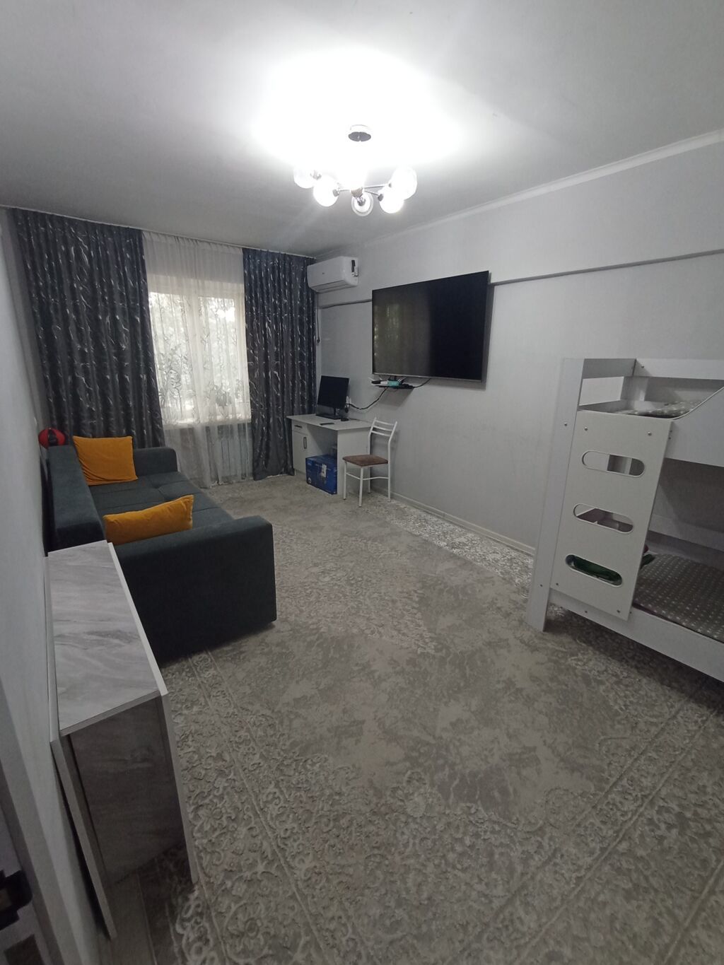 2 комнаты, 44 м², Азия Молл 104 серия, 1 этаж, Свежий ремонт: фото 2