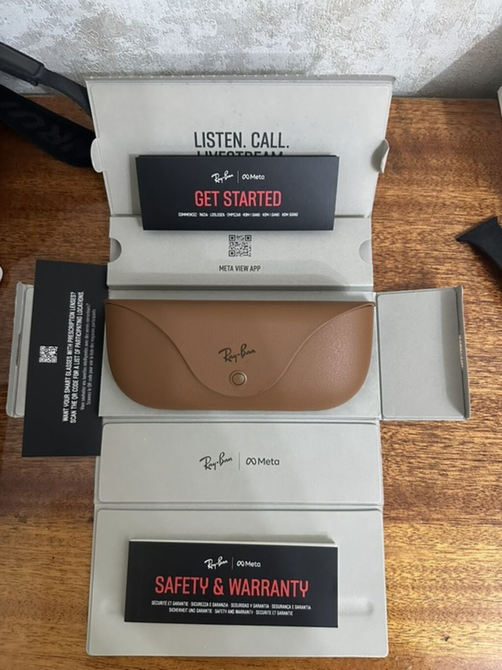 Продаю Ray-Ban Meta Самая дорогая версия, линзы хамелеон (темнеют на: фото 3