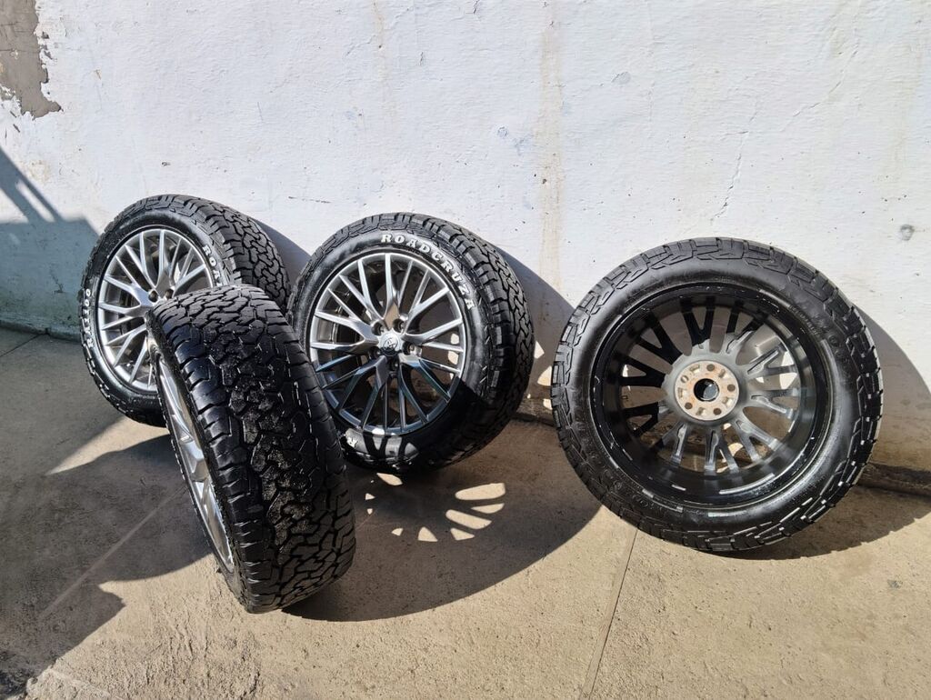 Колеса в сборе 235 / 60 / R 18, Всесезонная, Б/у, Комплект, Внедорожные (АТ/МТ), Литые, отверстий - 5: фото 4