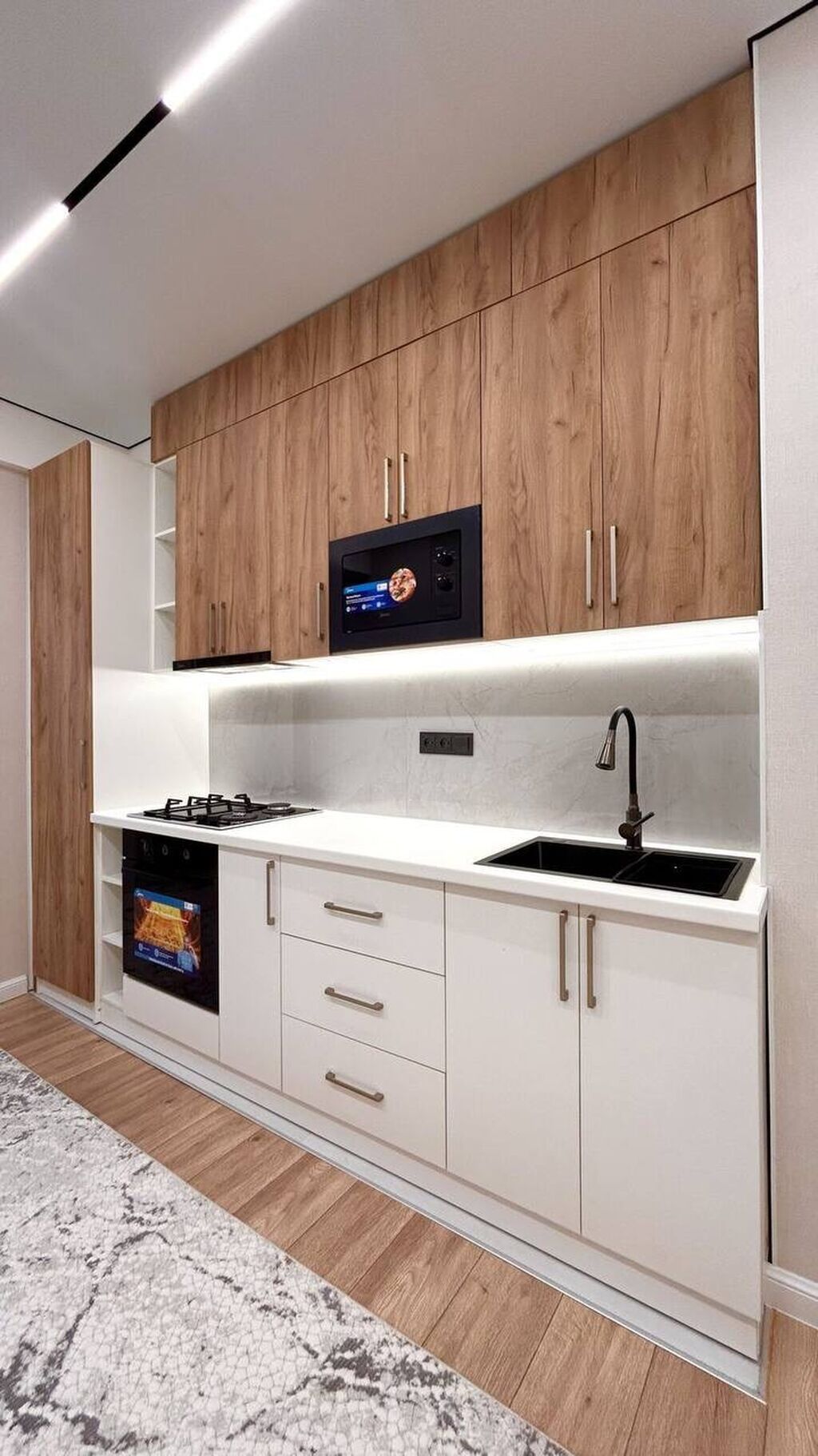 2 комнаты, 51 м², Боконбаева/Уметалиева Элитка, 8 этаж, Дизайнерский ремонт: фото 2