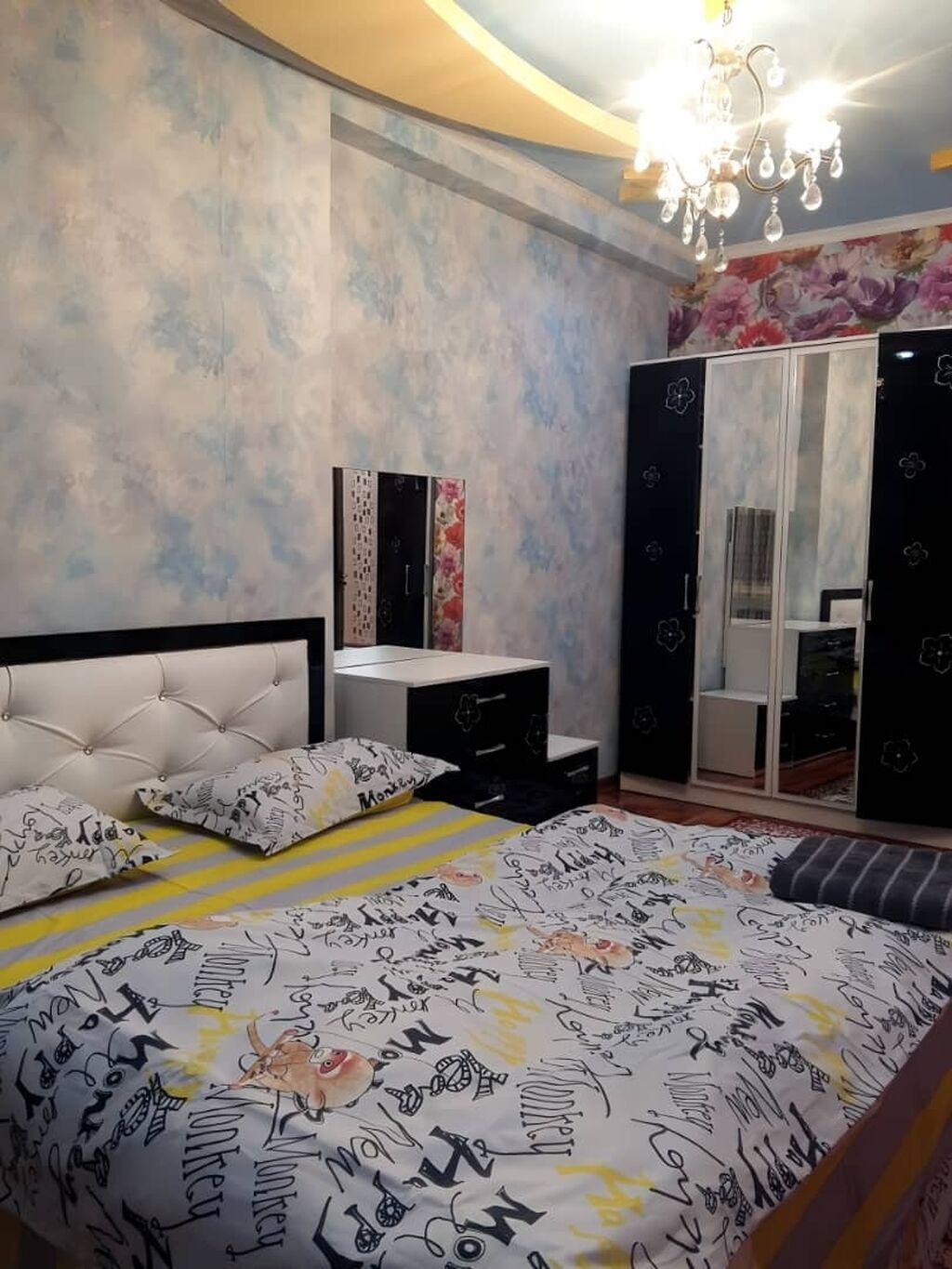 2 комнаты, Люкс, элитка, Дворец спорта, Постельное белье, Кондиционер, Бронь: фото 2