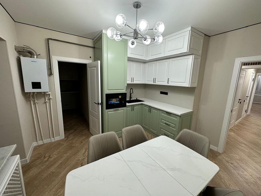 3 комнаты, 114 м², Кок-Жар ж/м 107 серия, 4 этаж, Дизайнерский ремонт: фото 4