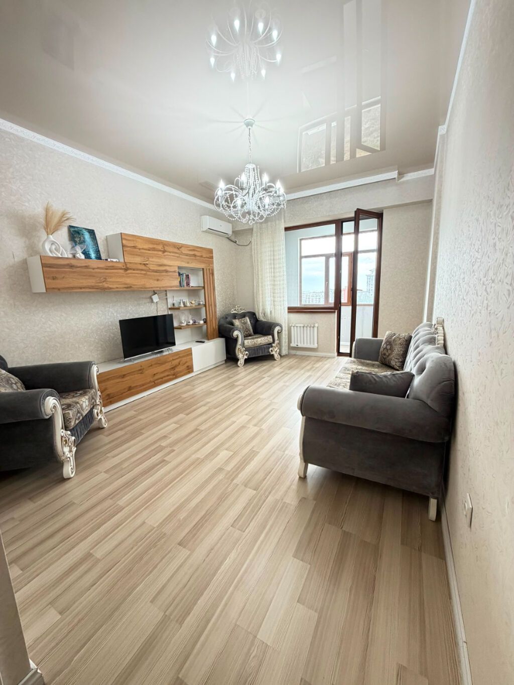 3 комнаты, 118 м², Асанбай мкр Элитка, 8 этаж, Свежий ремонт: фото 5