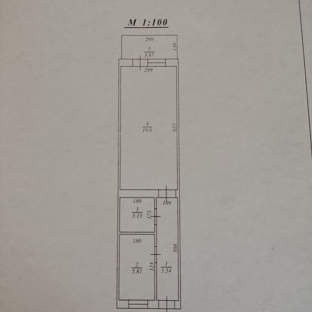 Bakı, 1 otaqlı, Köhnə tikili, 35 kv. m
