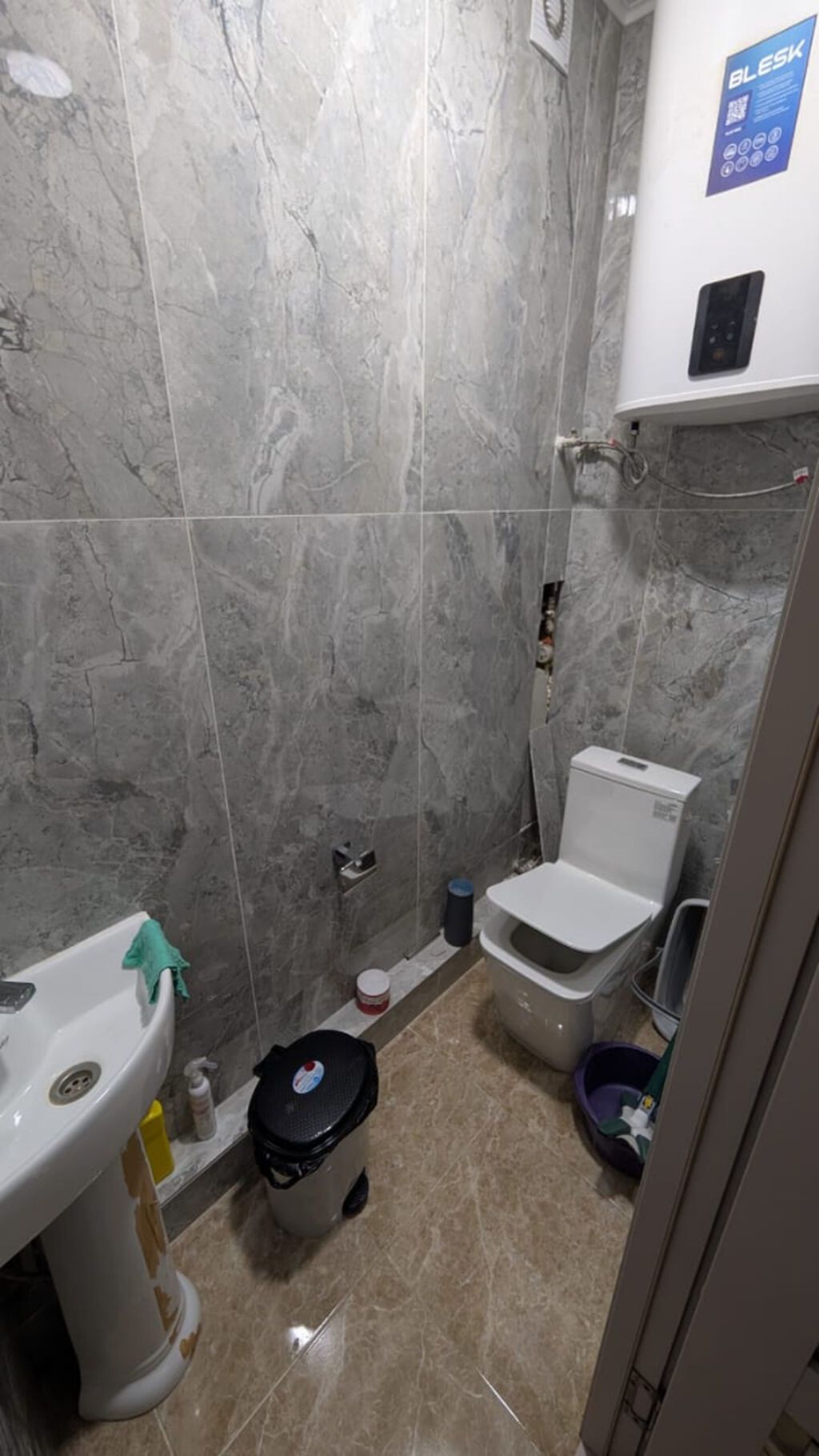 2 комнаты, 67 м², Кызыл Аскер 105 серия, 5 этаж, Свежий ремонт: фото 6