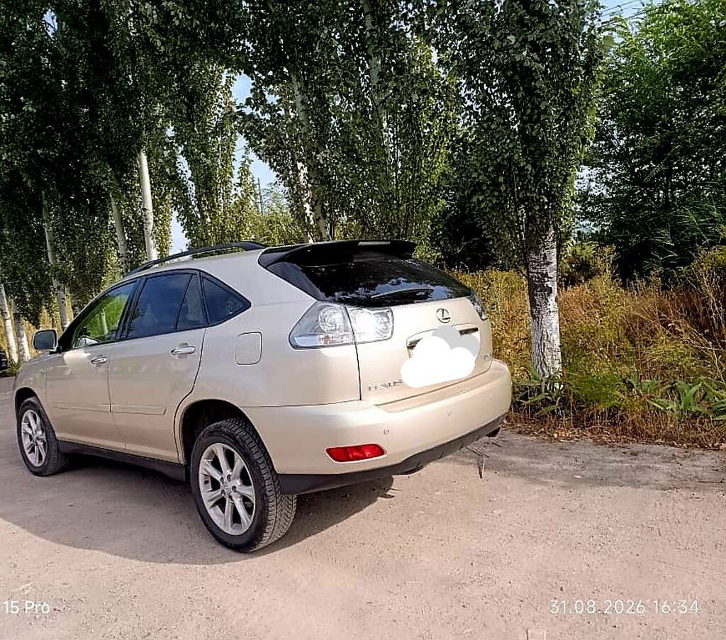 Lexus RX: 2008 г., 3.5 л, Автомат, Бензин, Кроссовер: фото 4