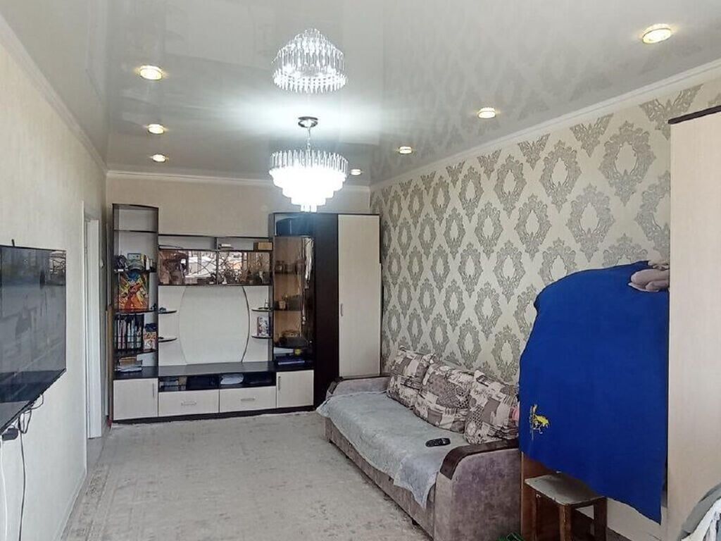 2 комнаты, 44 м², Аламедин-1 мкр Индивидуалка, 5 этаж, Евроремонт: фото 4