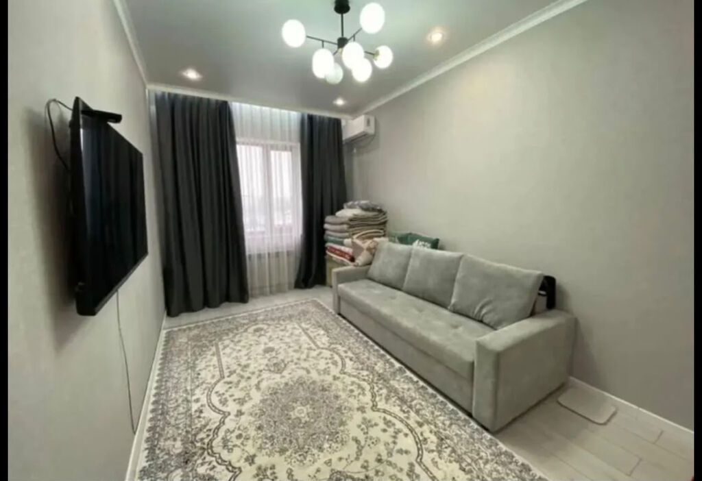 1 комната, 36 м², Кара-Жыгач ж/м Индивидуалка, 4 этаж, Евроремонт: фото 2