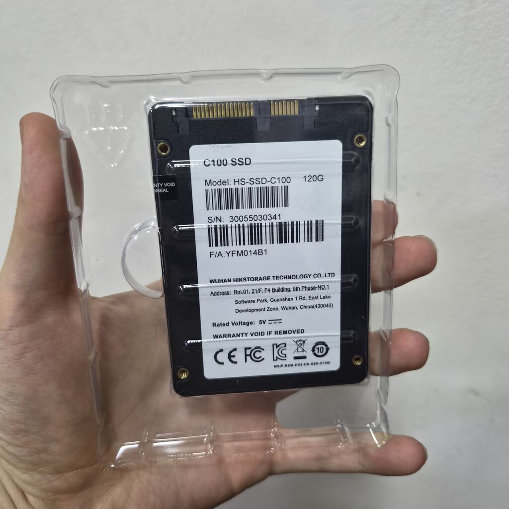 Накопитель для ПК, Новый, Hikvision, SSD, 128 ГБ, 2.5", Для ПК: фото 5