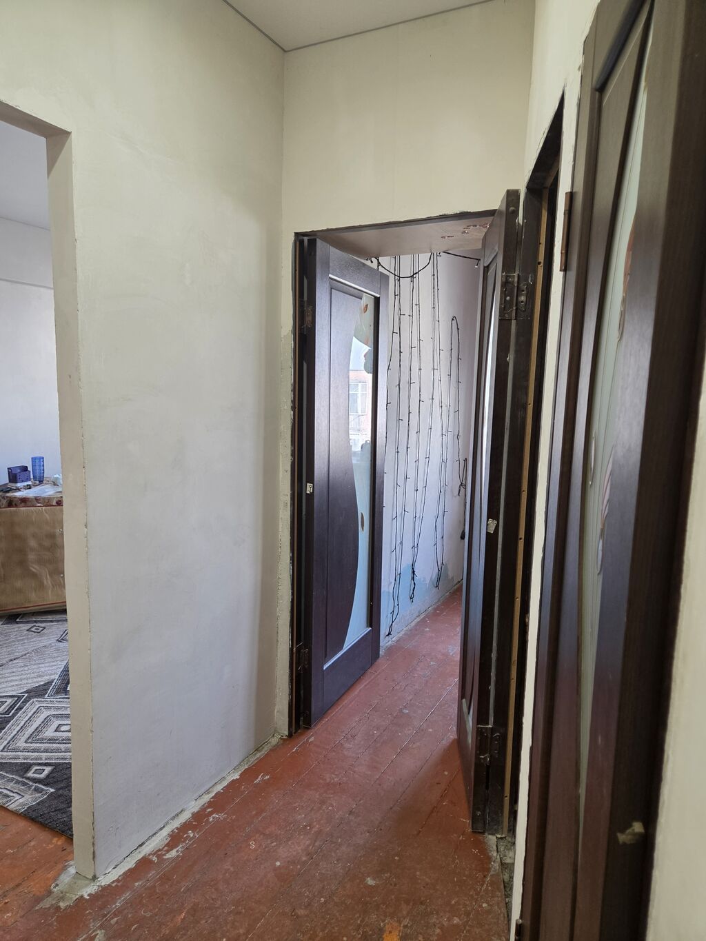 2 комнаты, 45 м², Пишпек Индивидуалка, 5 этаж, Требуется ремонт