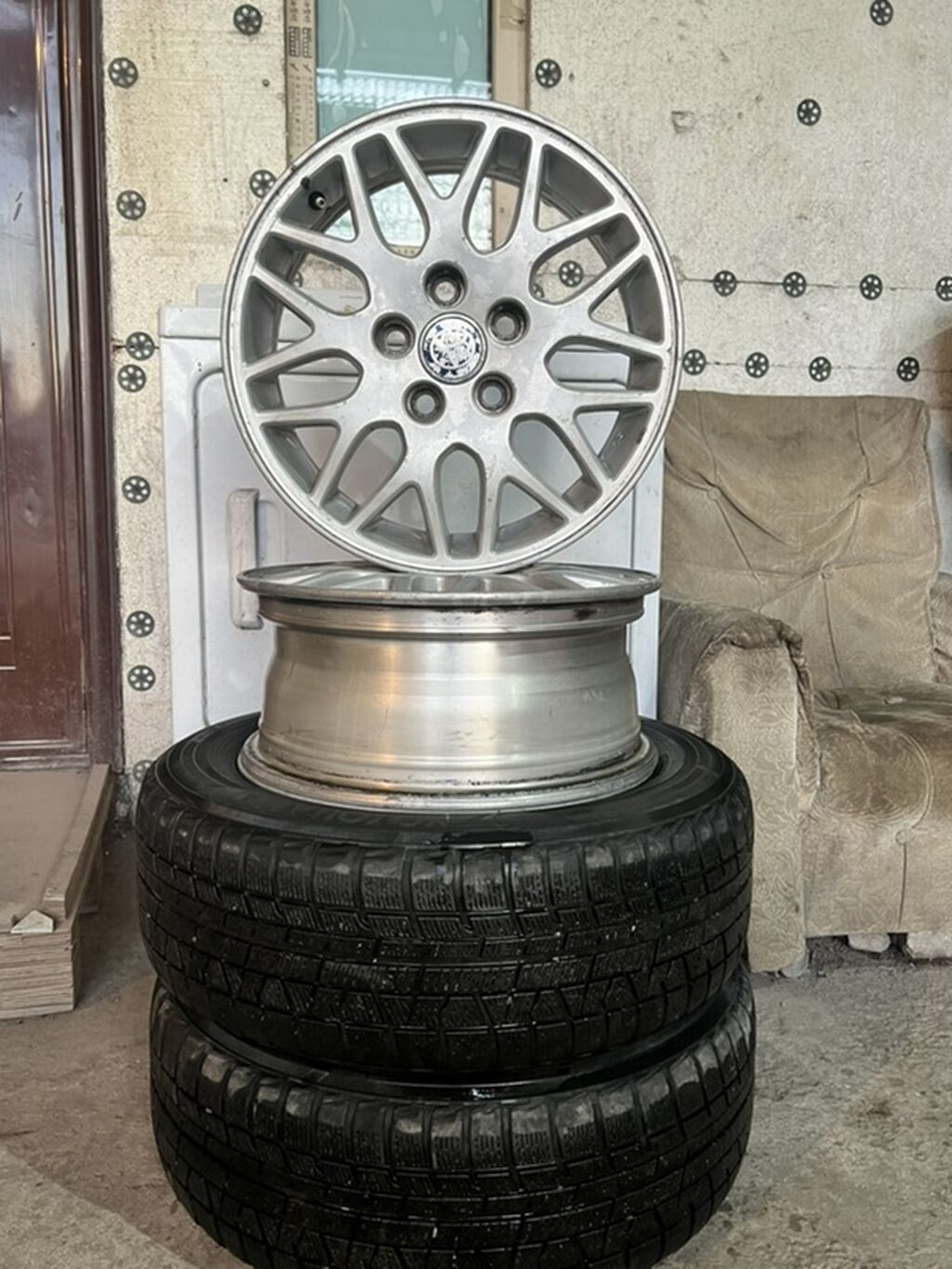 Комплект литых дисков R16 для Toyota 2 шин подарок зима 205/60/16: фото 2