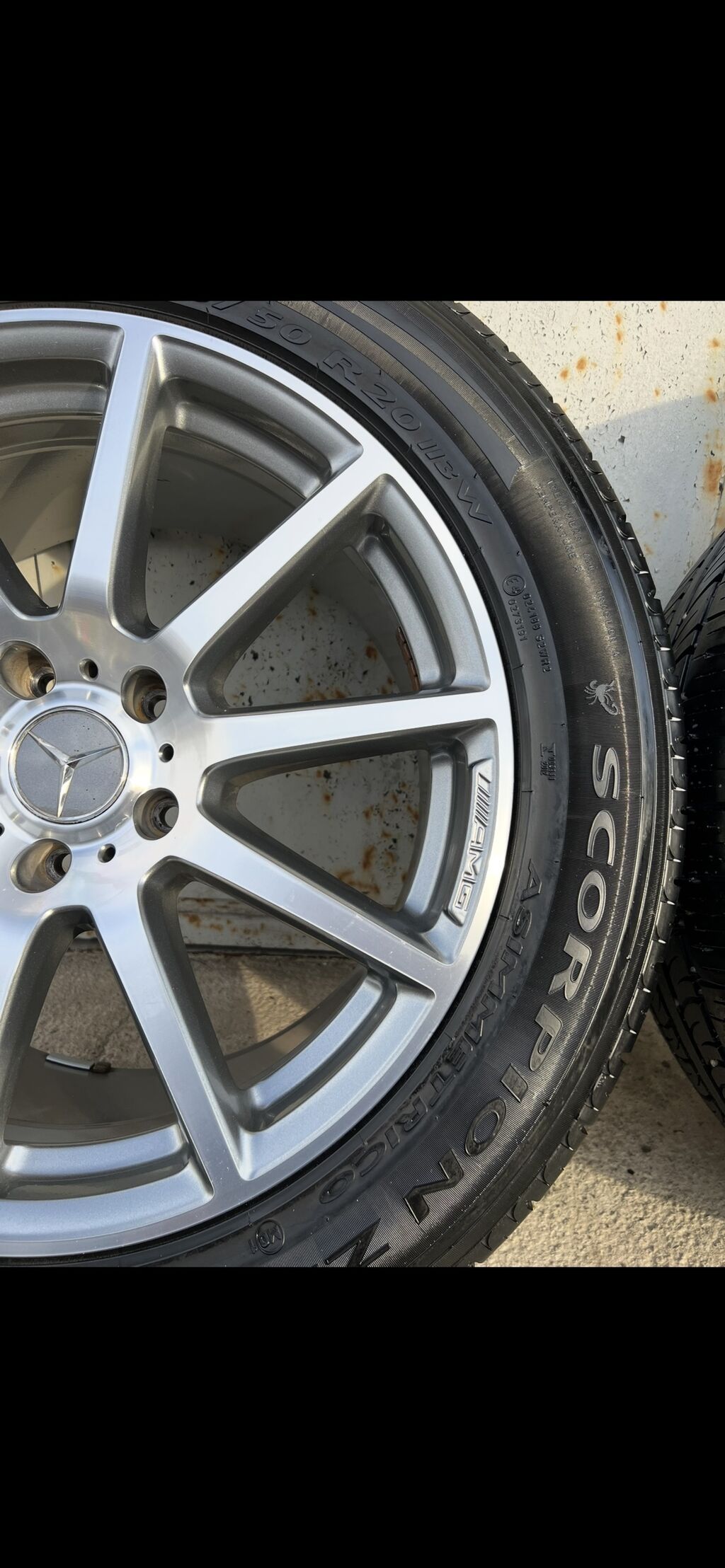Колеса в сборе 275 / 50 / R 20, Лето, Б/у, Комплект, Легковые, Литые, отверстий - 5: фото 4