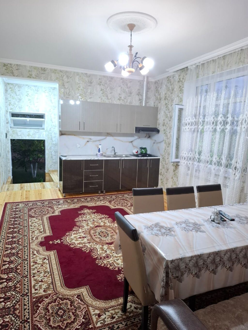 100 kv. m, 4 otaqlı, İnternet, İşıq, Kanalizasiya