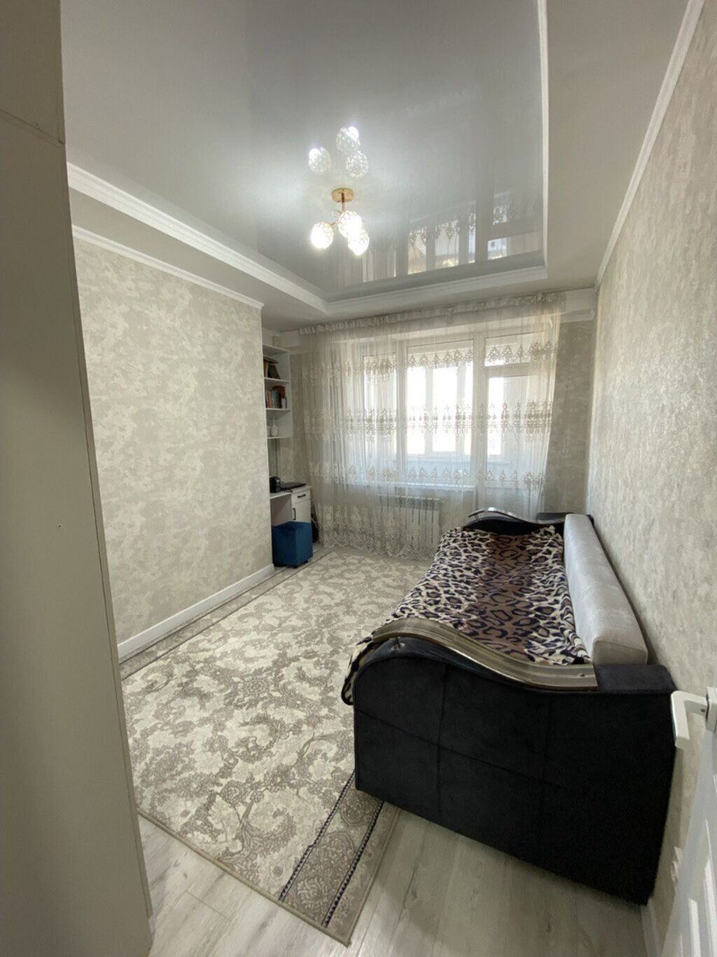1 комната, 48 м², Элитка, Аламедин-1 мкр Элитка, 9 этаж, Евроремонт: фото 4