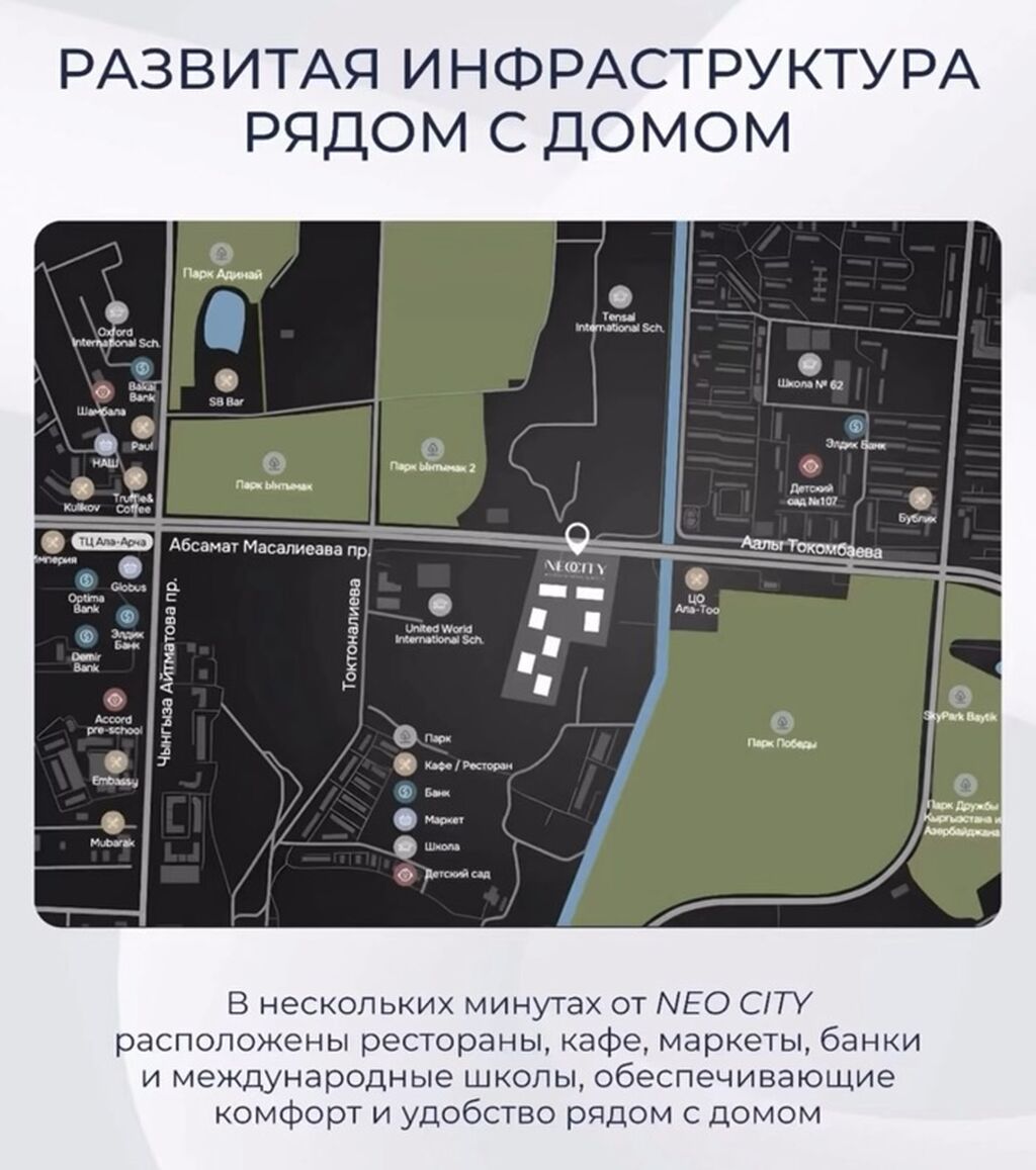 🏙️ ПРОДАЮТСЯ 2 ОДНОКОМНАТНЫЕ КВАРТИРЫ В ЖК NEO CITY 📍 ЖК NEO CITY