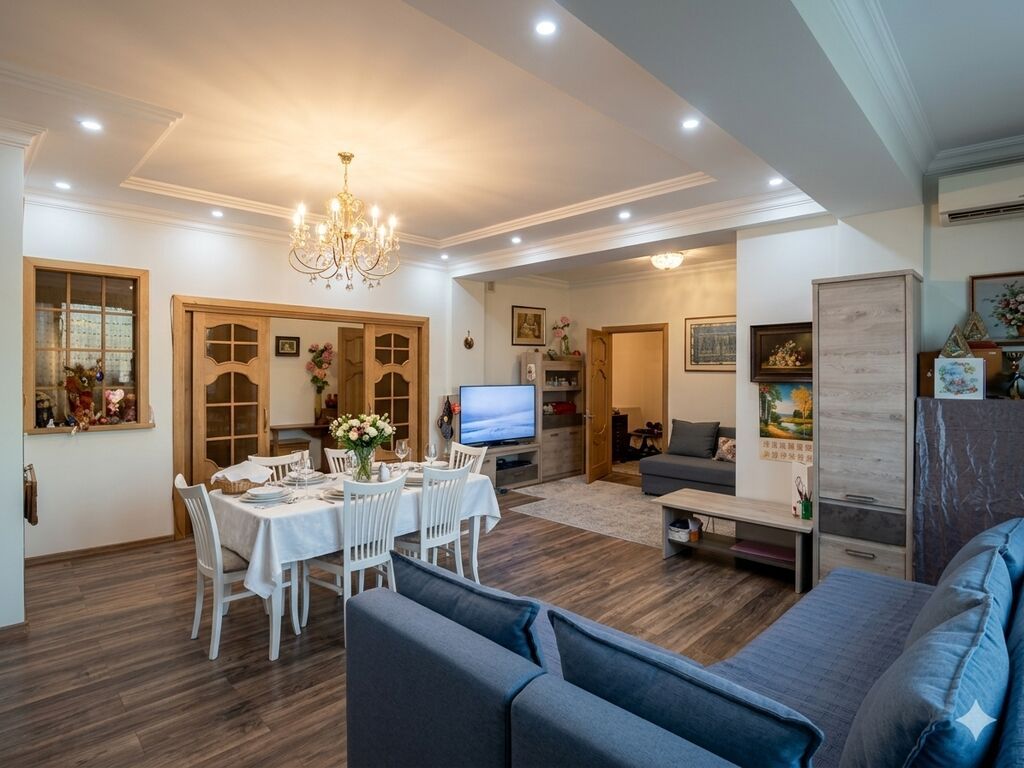 3 комнаты, 105 м², 8 мкр Элитка, 10 этаж: фото 4