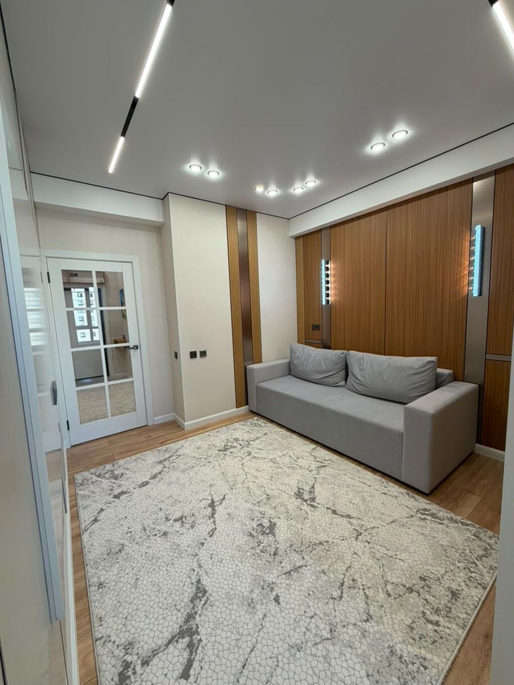 2 комнаты, 52 м², Боконбаева/Уметалиева Элитка, 8 этаж, Дизайнерский ремонт: фото 5