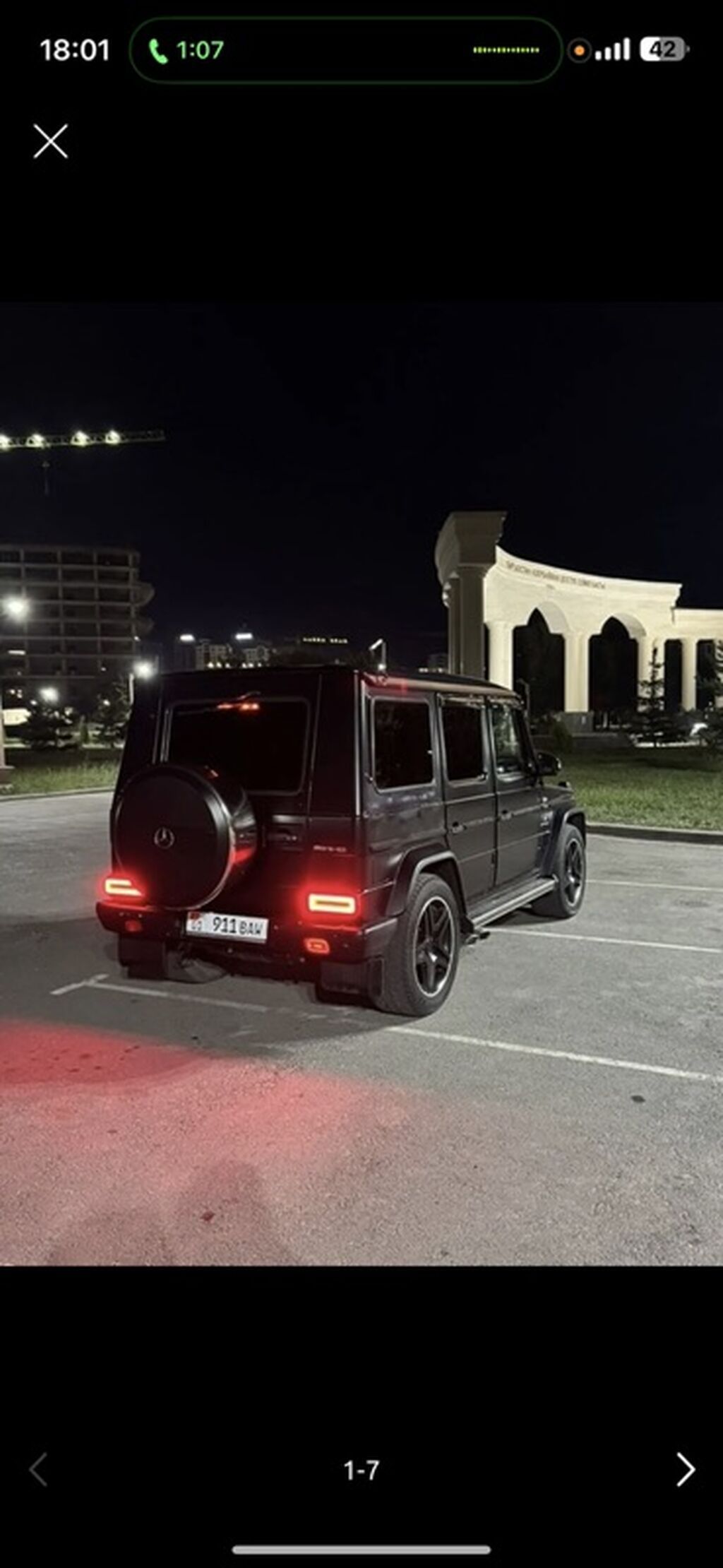 Mercedes-Benz G-class AMG: 1999 г., 5 л, Автомат, Бензин, Внедорожник: фото 5
