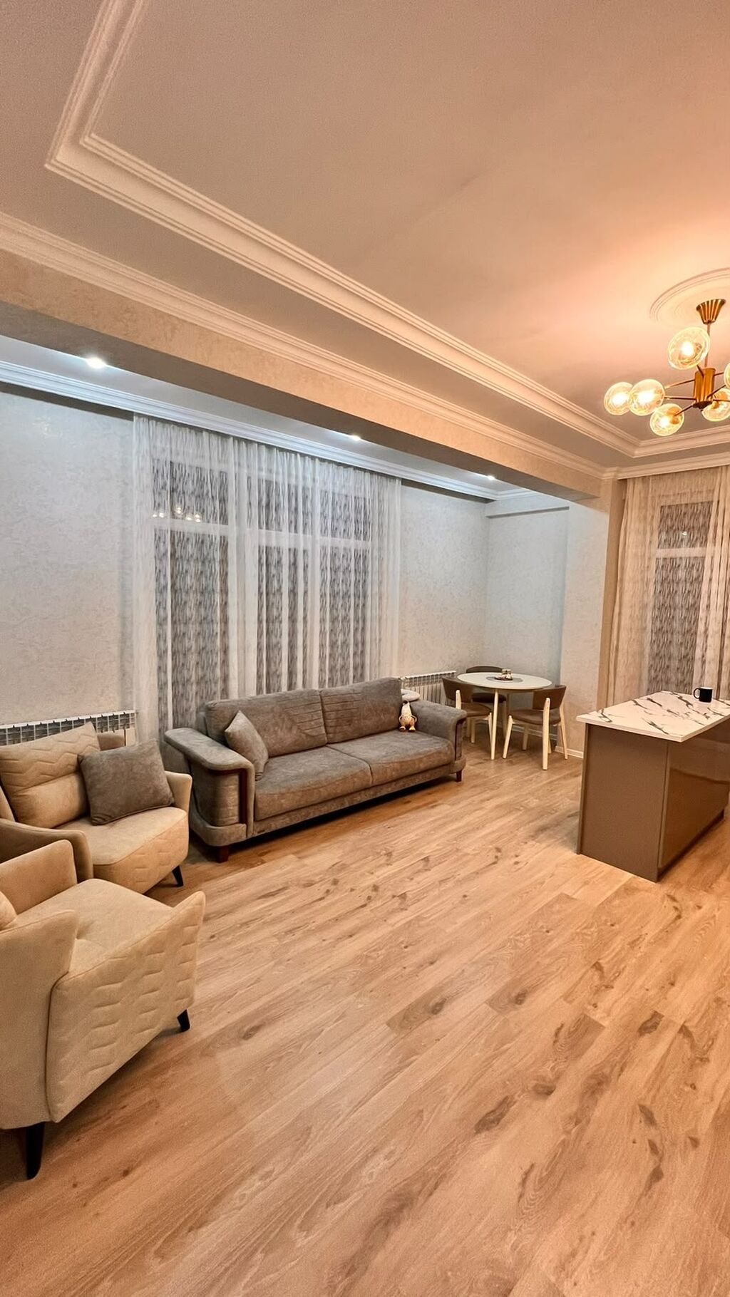 3 otaqlı, Yeni tikili, 86 kv. m