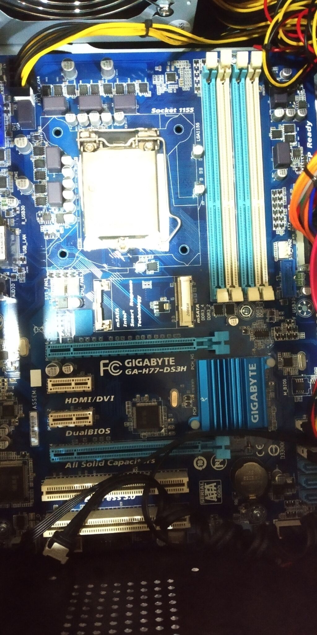 Материнская плата GIGABYTE GA-H77-DS3H: 4200 KGS Материнские платы ...