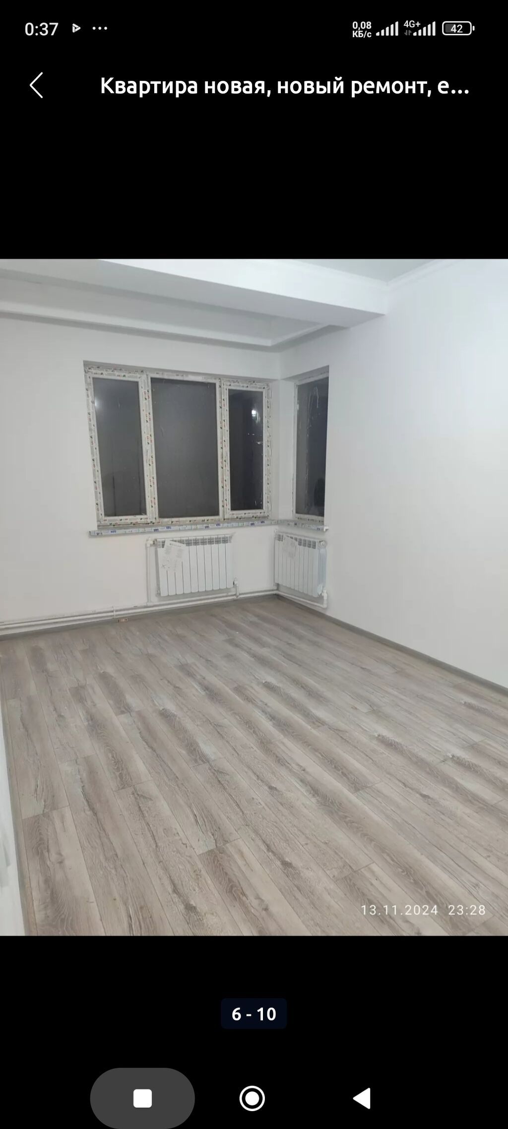 1 комната, 35 м², Кара-Жыгач ж/м Индивидуалка, 2 этаж, Евроремонт: фото 2