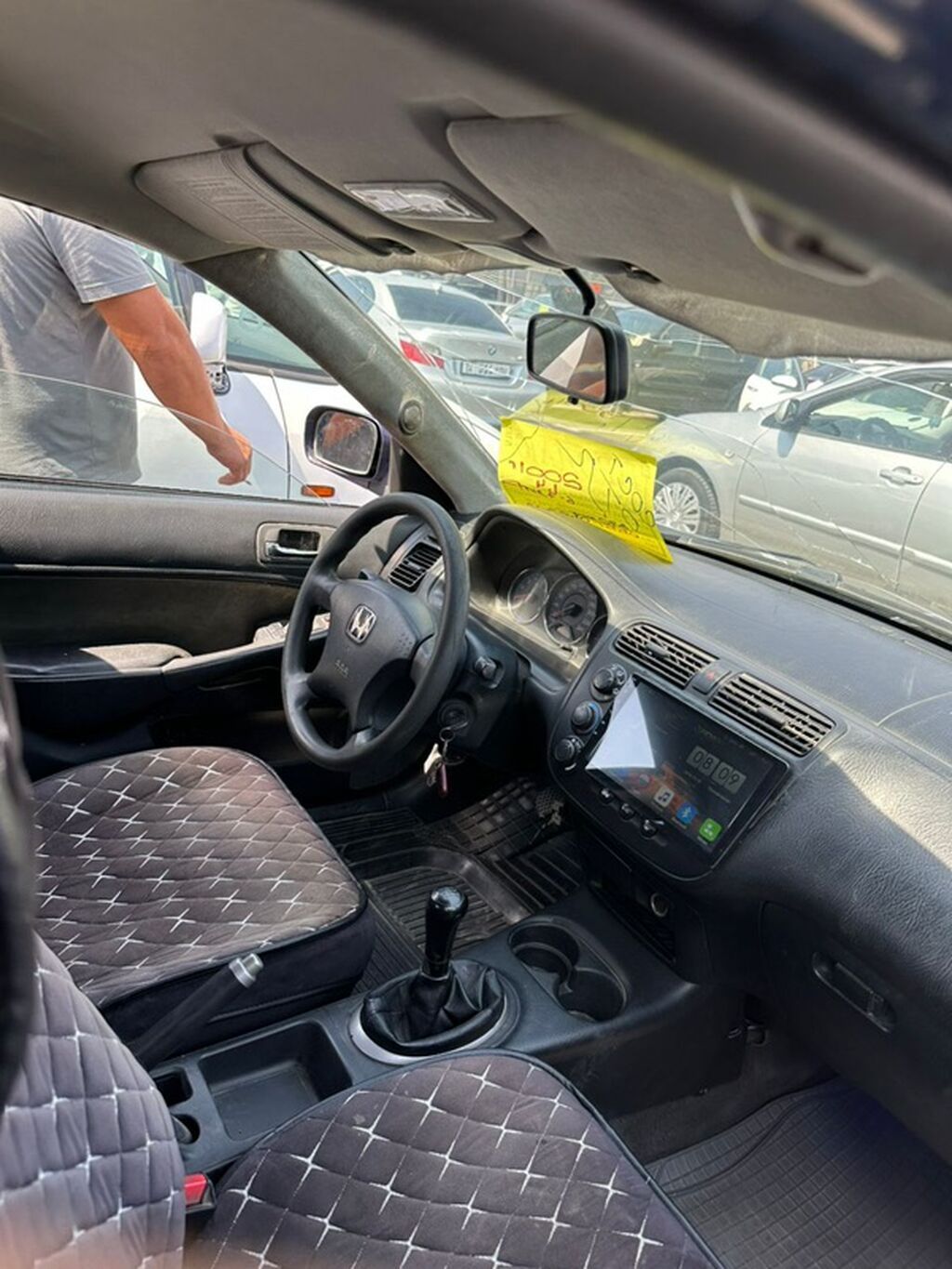 Honda Civic: 2001 г., Бензин, Седан: фото 7