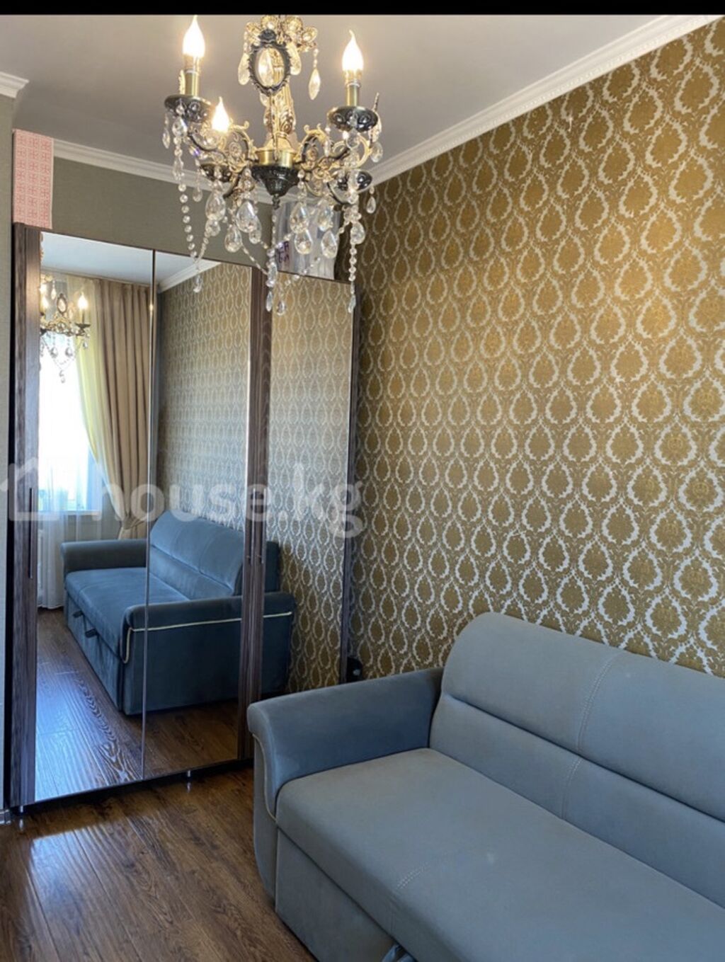 3 комнаты, Семейным, от 1 года, С мебелью полностью: фото 5