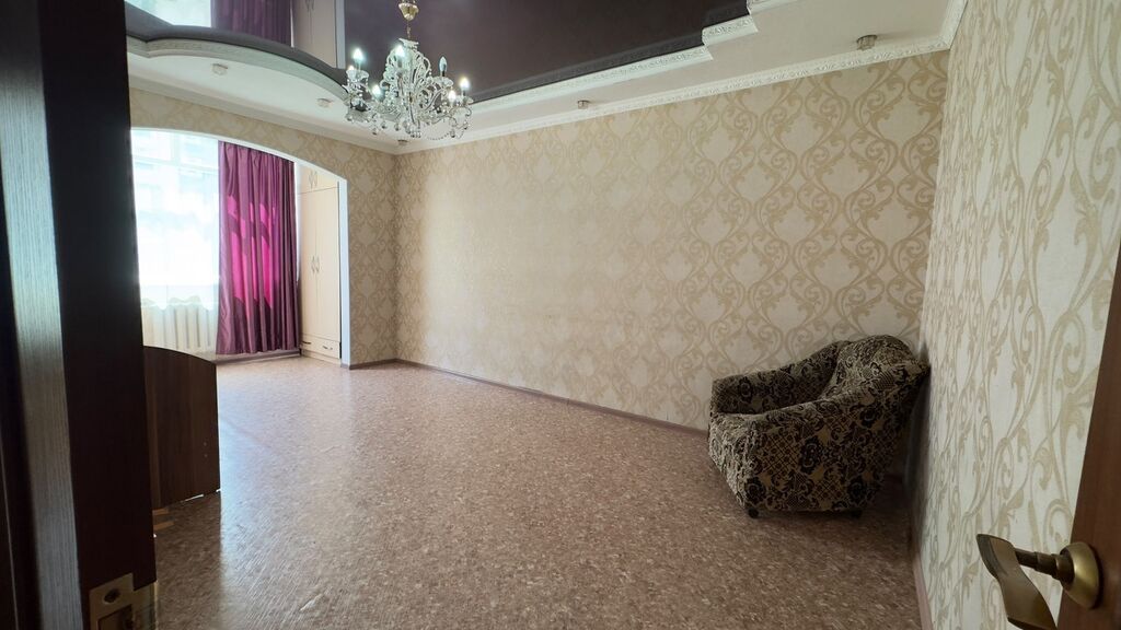 1 комната, 41 м², Кок-Жар мкр 106 серия улучшенная, 4 этаж, Косметический ремонт: фото 3