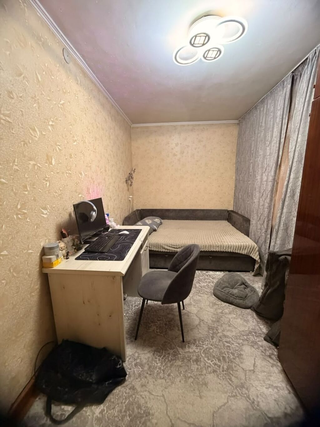 2 комнаты, 44 м², Мега Комфорт ТЦ Хрущевка, 3 этаж, Косметический ремонт: фото 6