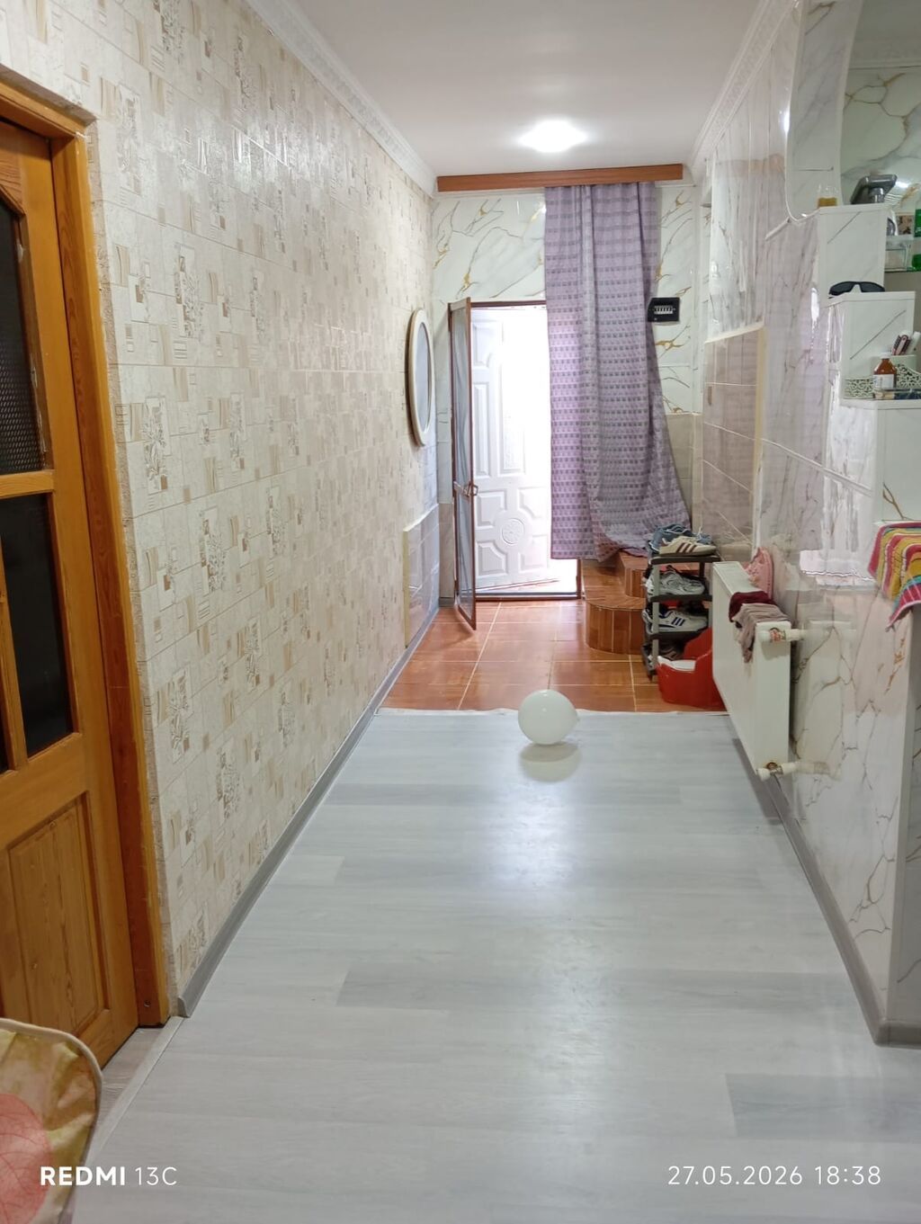 5 otaqlı, 110 kv. m, Kredit yoxdur, Orta təmir