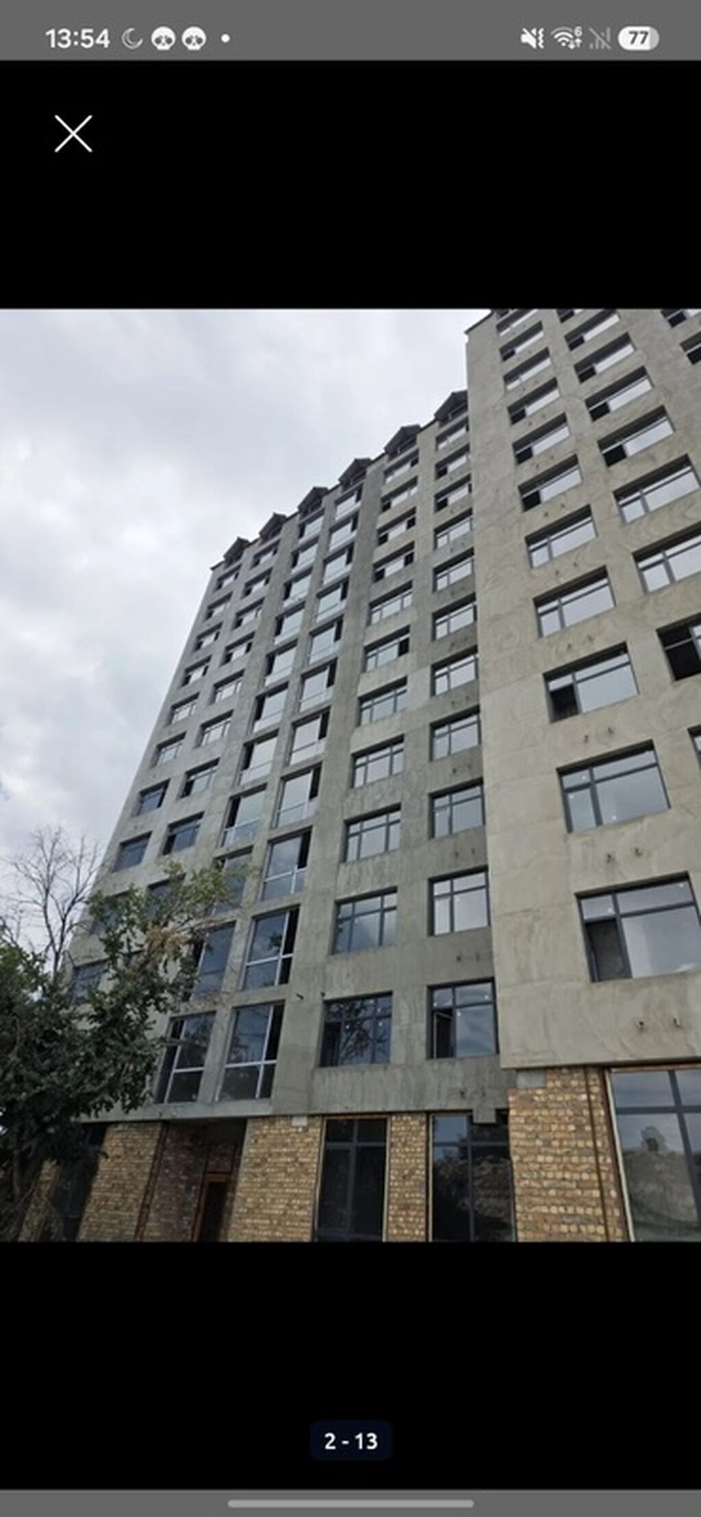 1 комната, 45 м², Элитка, 10 этаж, ПСО (под самоотделку): фото 2