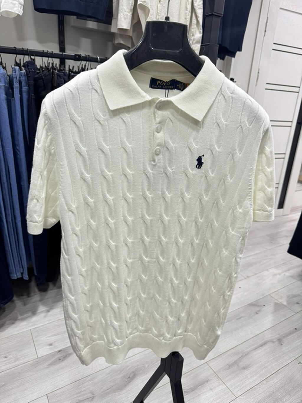 Мужская рубашка, S, M, L, Polo Ralph Lauren, Новый, цвет - Белый, Самовывоз: фото 2