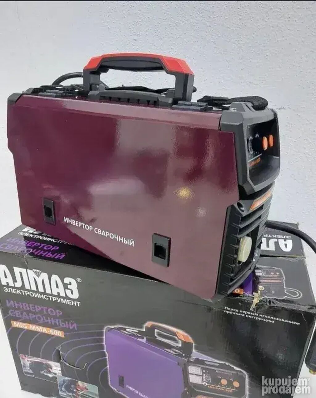 Aparati za zavarivanje: Aparat za varenje Almaz 600a Elektro i Co2 Model: MIG/MMA600Snaga: 600