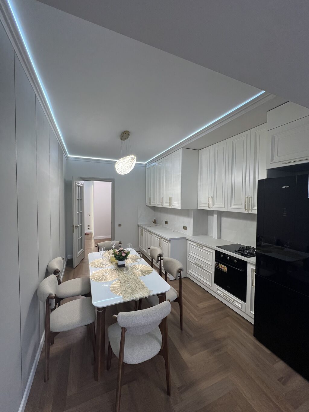 3 комнаты, 105 м², Асанбай мкр Элитка, 9 этаж, Дизайнерский ремонт: фото 8