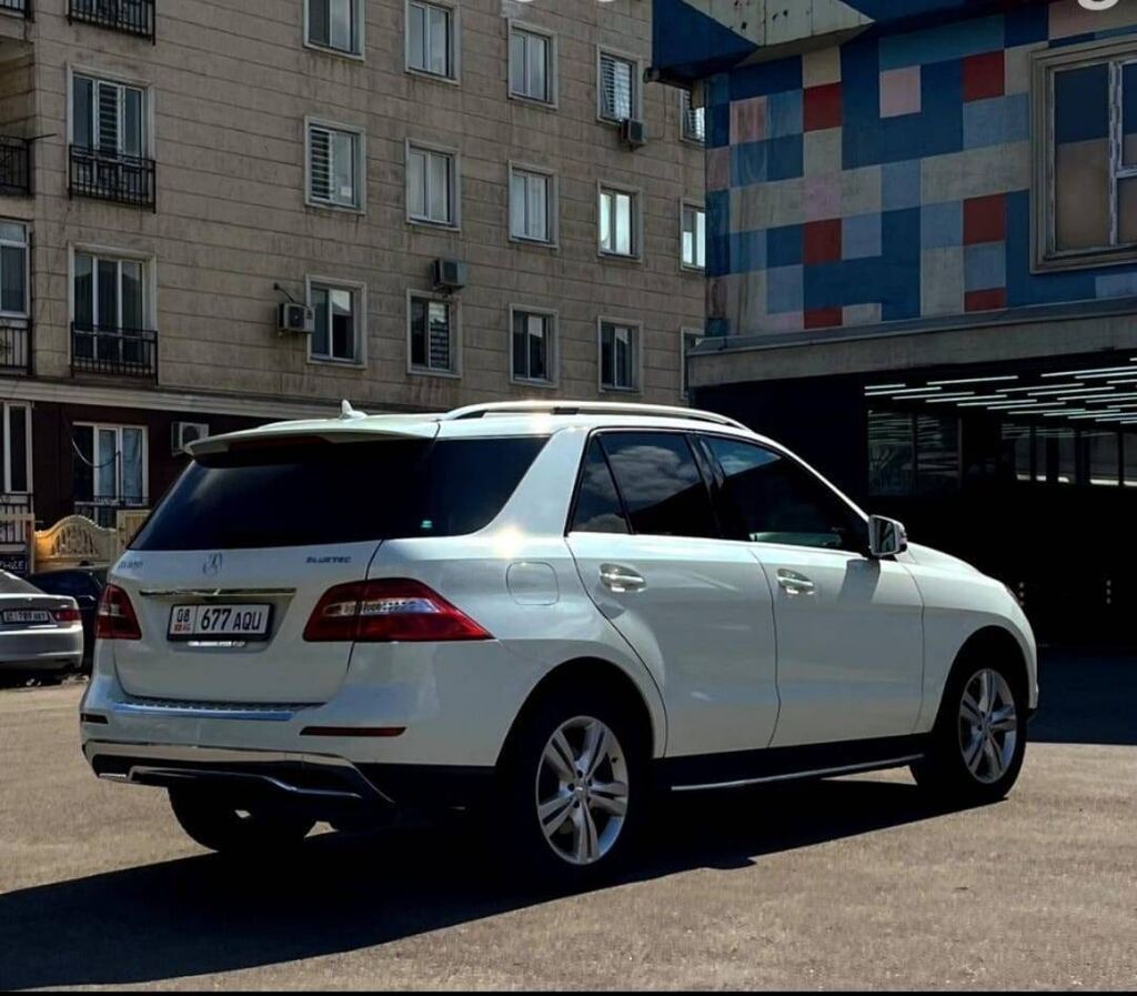 Mercedes-Benz M-Class: 2013 г., 3 л, Автомат, Дизель, Кроссовер: фото 4