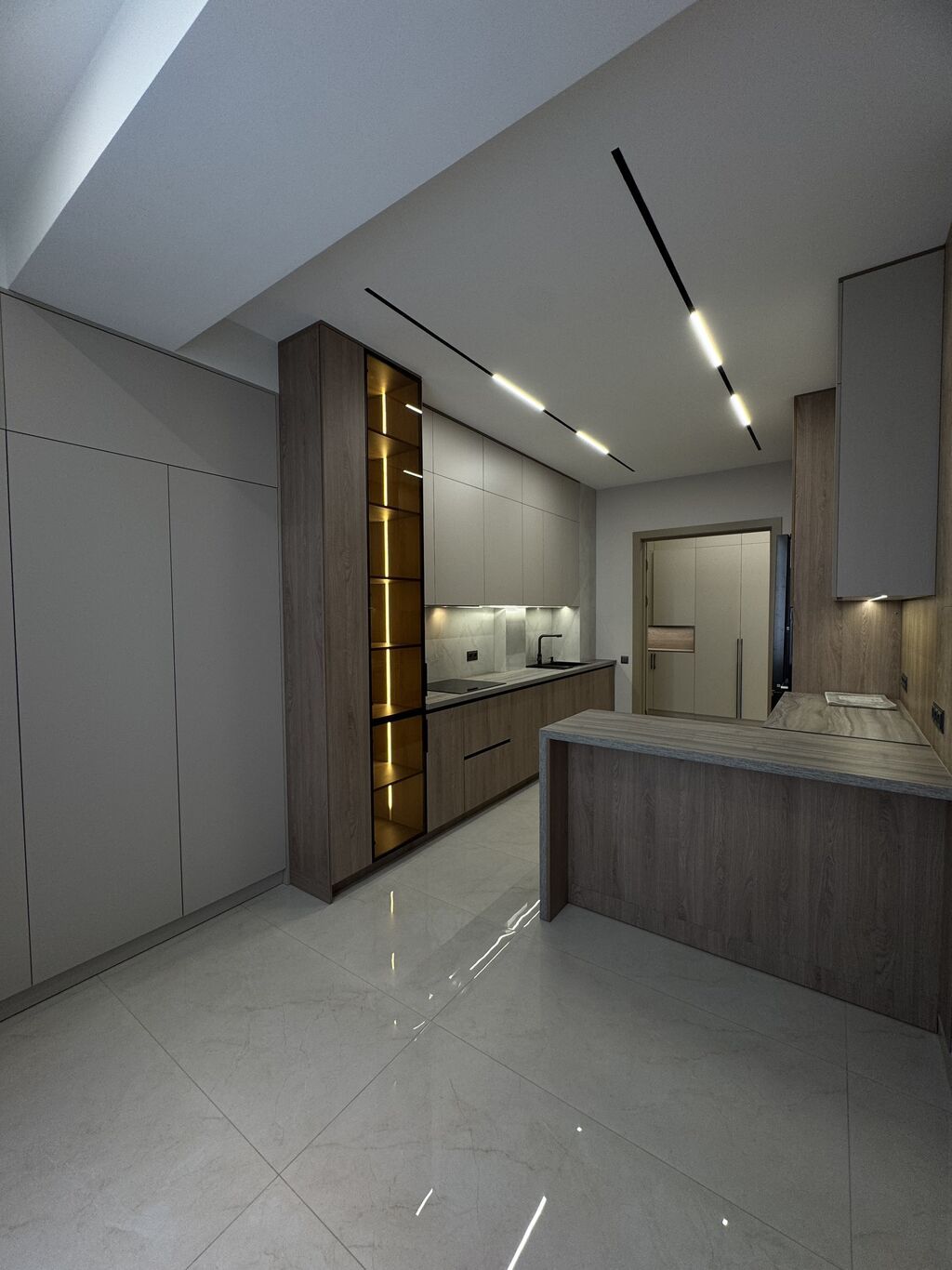 2 комнаты, 75 м², ул. Московская / Ибраимова Элитка, 5 этаж, Дизайнерский ремонт: фото 6